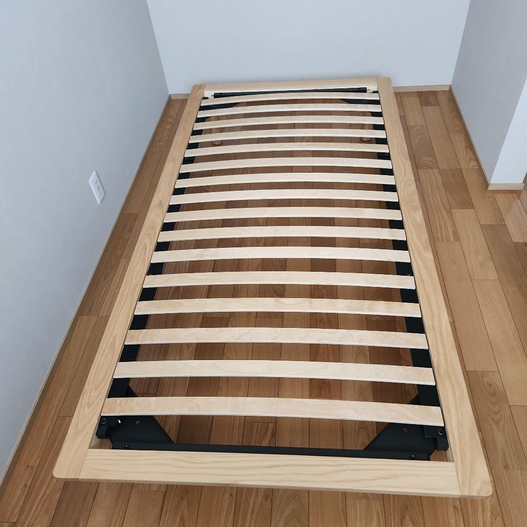 無印良品　木製ベットフレーム　美品