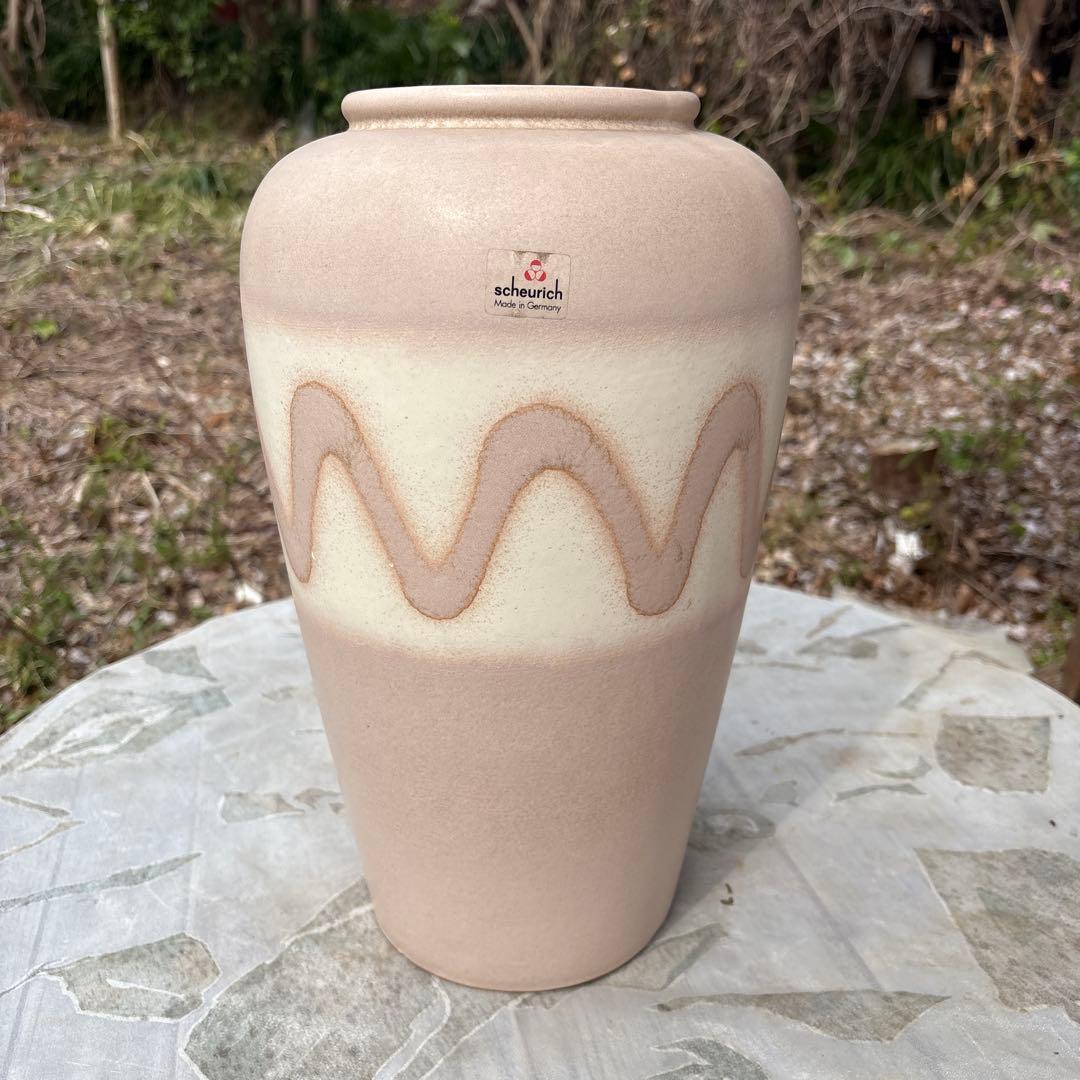 scheurich 陶器製　フラワーベース