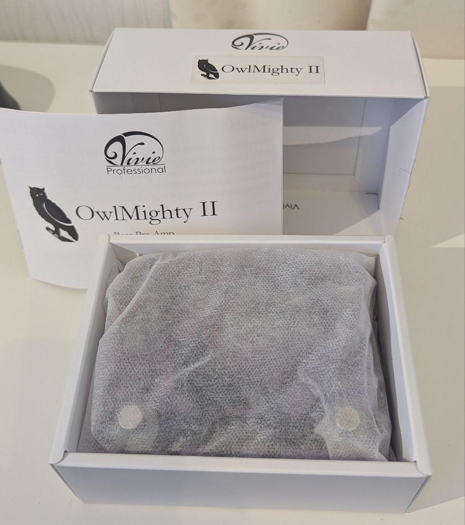 ​【廃盤・動作良好】Vivie OwlMighty II ベース用プリアンプ