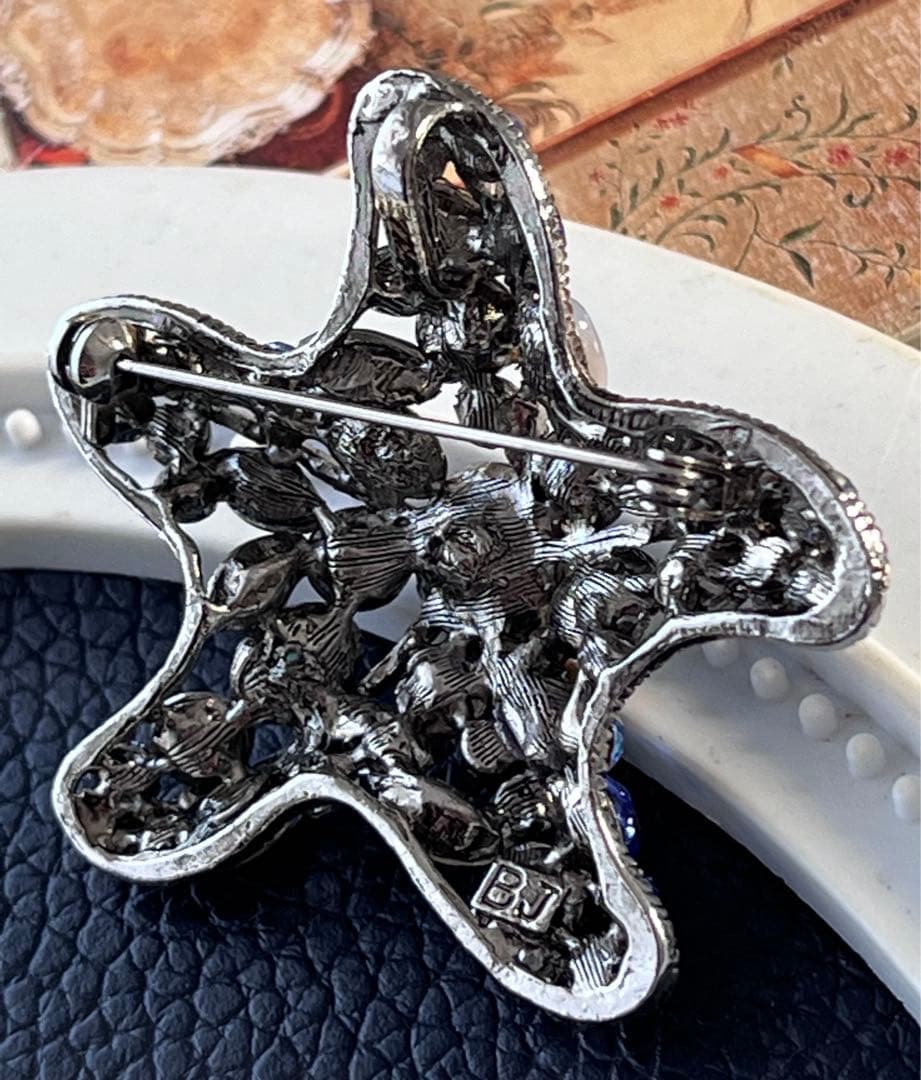 希少！Beatrix Jewelry大ぶり 2wayヴィンテージブローチ9549