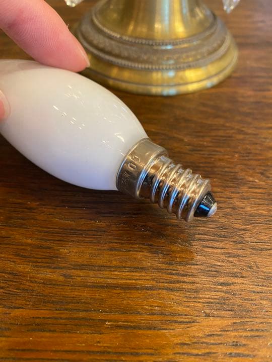 イギリス　アンティーク　テーブルシャンデリア