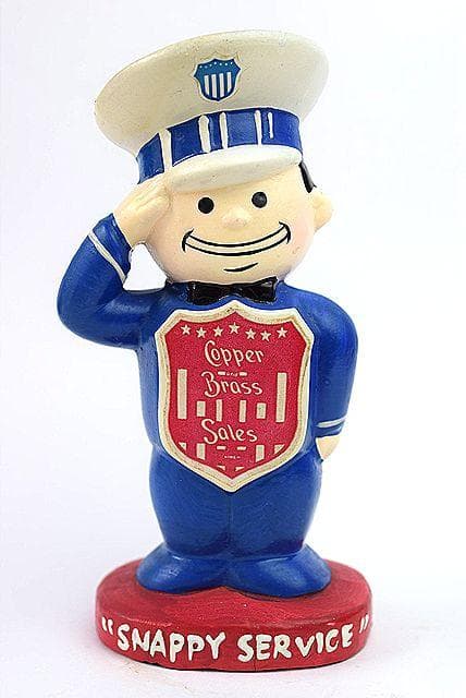 1970’ｓ SNAPPY SERVICE スナッピー ビンテージ 貯金箱 陶器