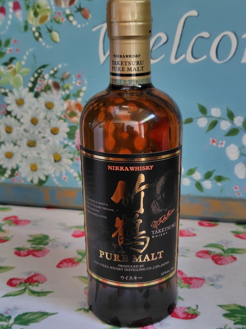 竹鶴　旧ラベル　ピュアモルト　ウイスキー　700ml　終売品　箱無し