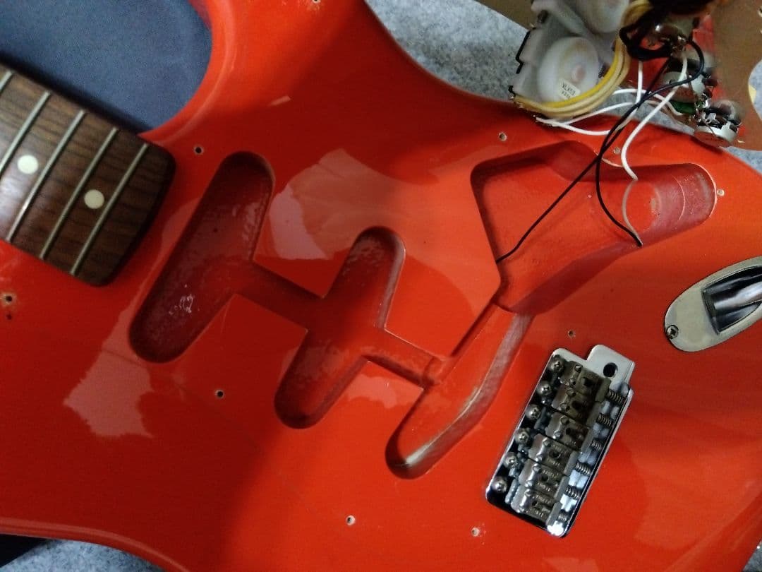 FenderJapan　ST62-TX フィエスタレッド ストラトキャスター