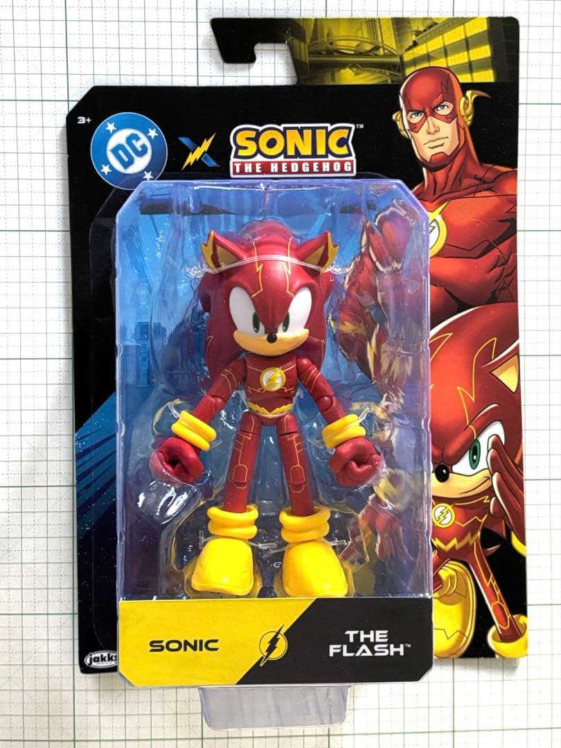 DCコラボ ソニック 可動 フィギュア 海外輸入品　ブリスター
