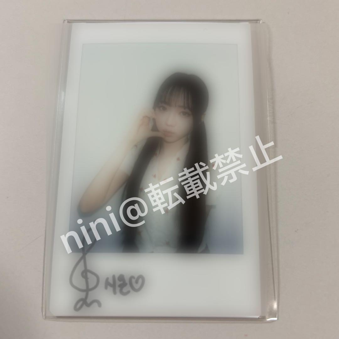 tripleS シオン ヨントン特典 直筆サインチェキ