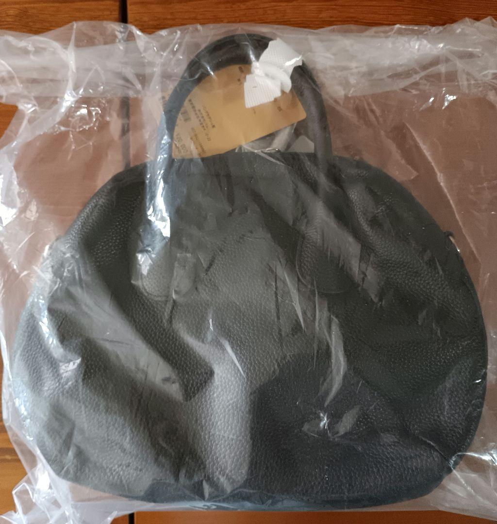 BEARDSLEY ラウンドミニボストンバック　ブラック