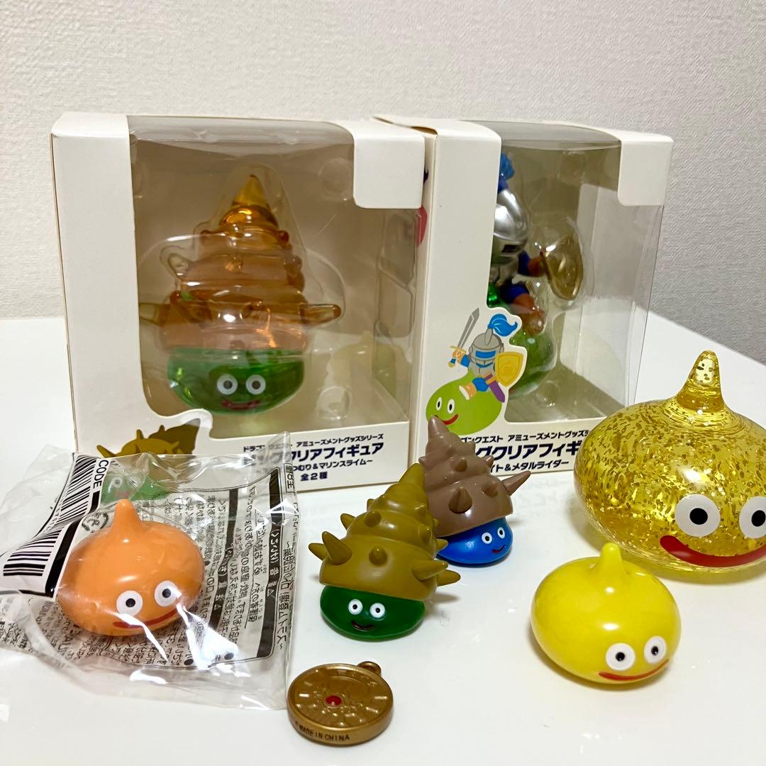 アクリルビッグスライムドラクエクリアスライムナイトフィギュアスライムつむりセット