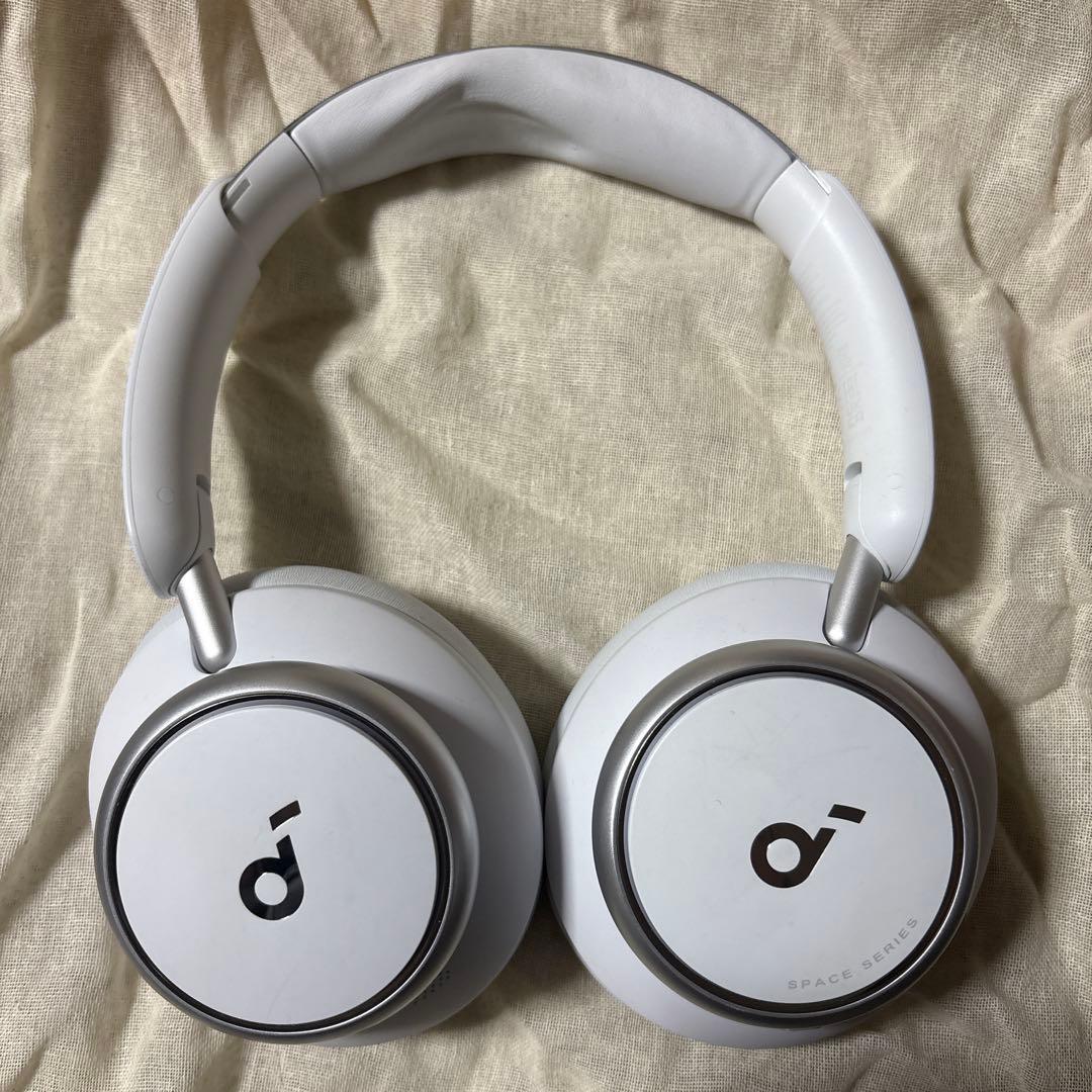 SPACE SERIES ワイヤレスヘッドホン ホワイト