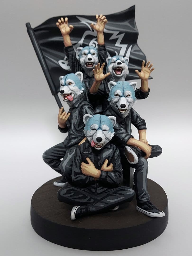 一番くじ　マンウィズ　A賞　フィギュア　二次元彩色　リペイント