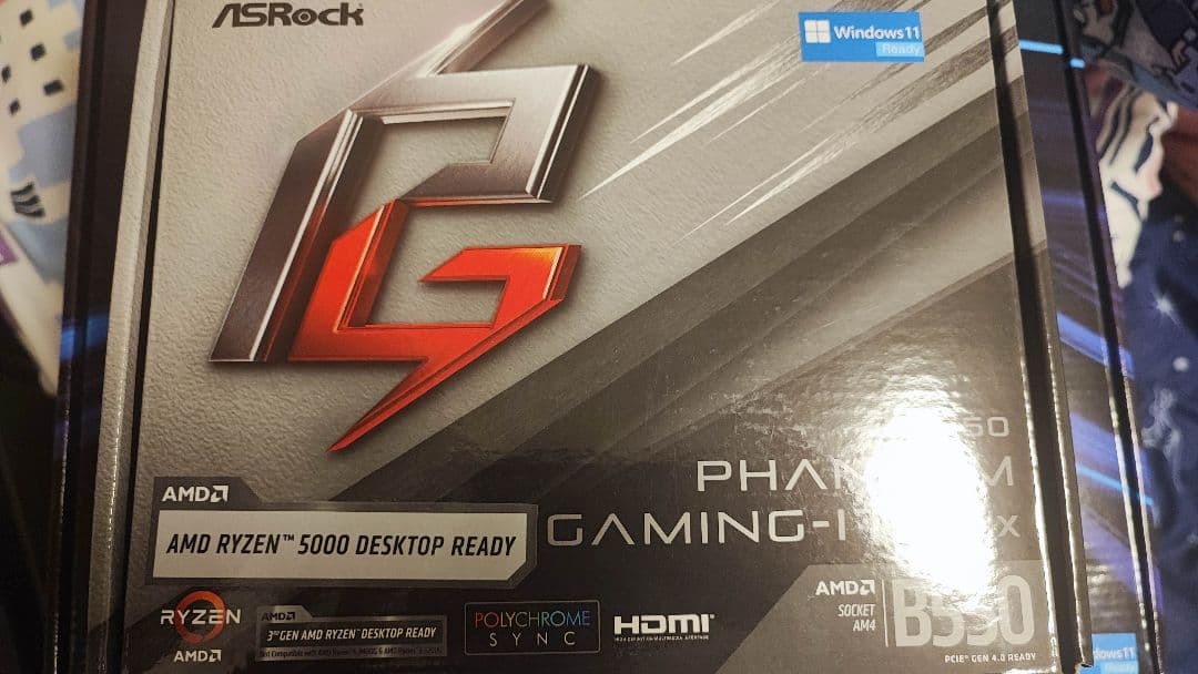 マザーボード ASRock B550 Phantom Gaming-ITX