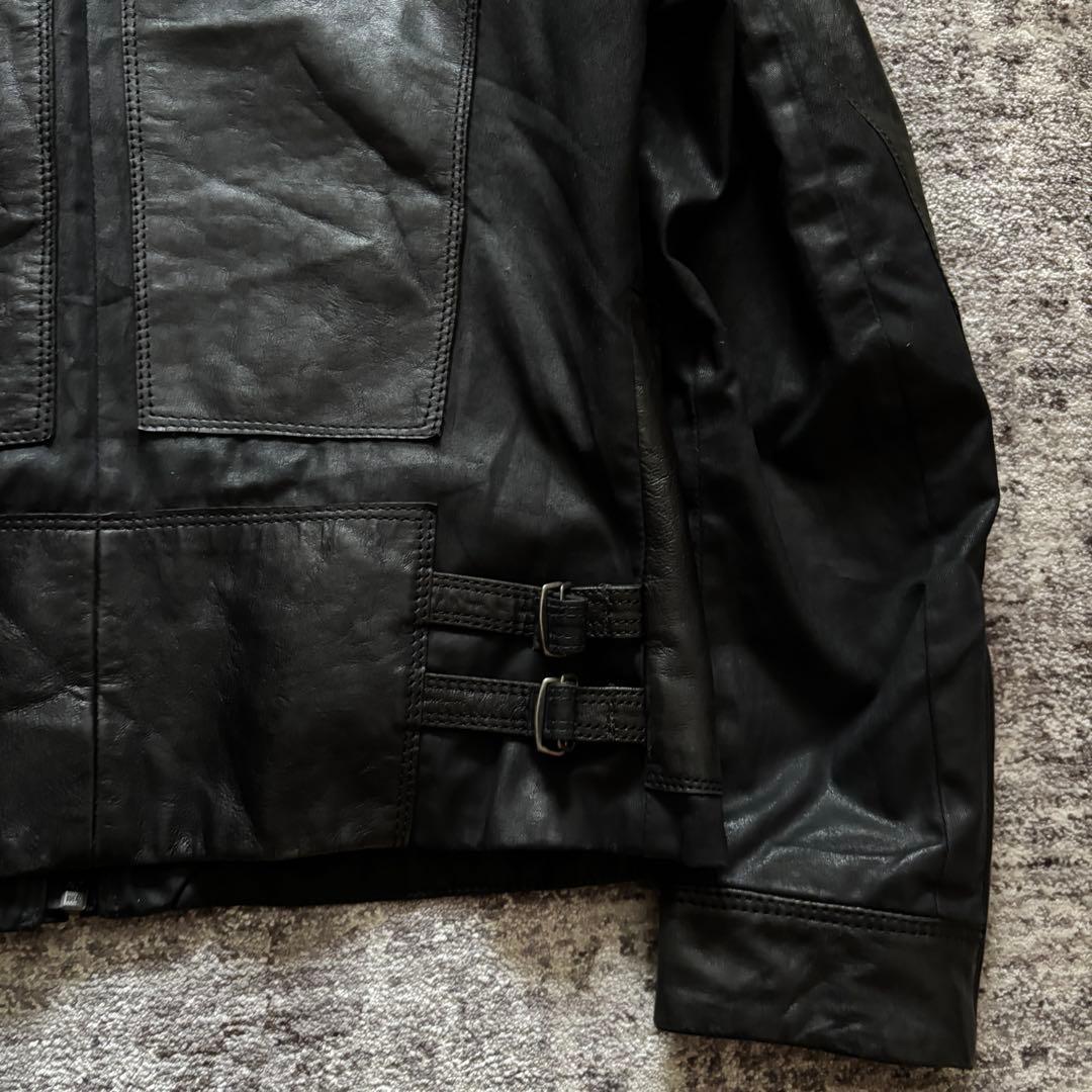 archive replay コーティング 切り替え レザージャケットhedi