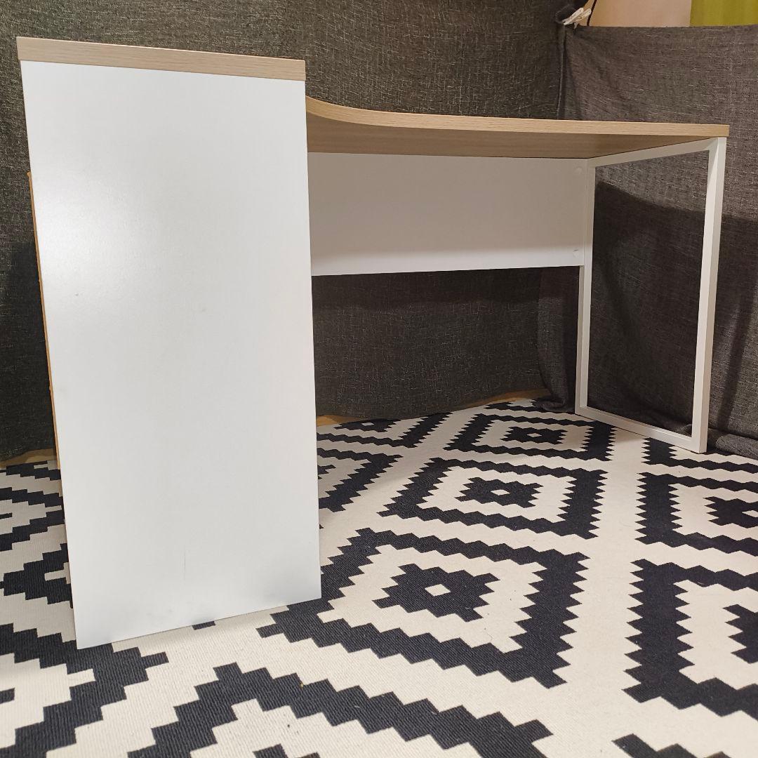 L字デスク 下収納付き引き出し 幅145cm Norzy