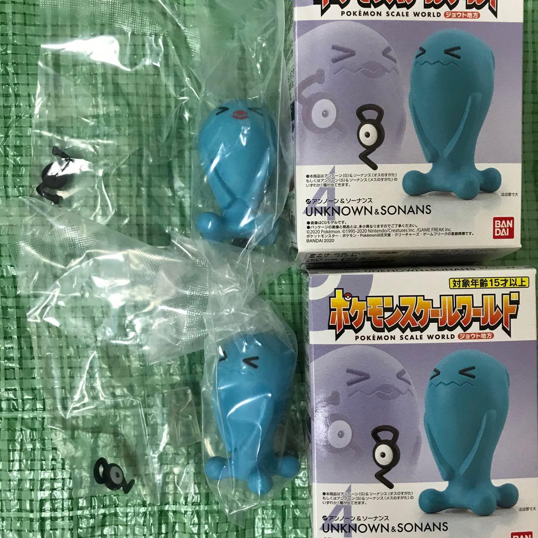 ポケモン　スケールワールド　ジョウト地方セット　全7種＋スペシャル1種