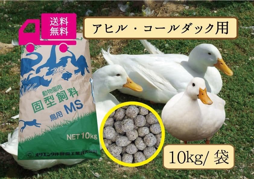 ★送料無料【アヒル・コールダック用飼料・ペレット】10kg
