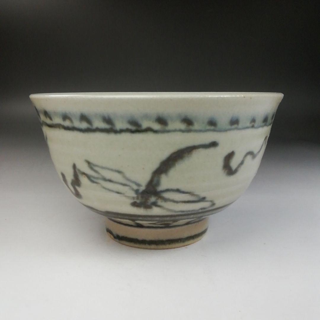 Ｗ１４７　茶碗　『安南　茶碗』『宗正芳明 造』　共箱　抹茶碗　茶道具