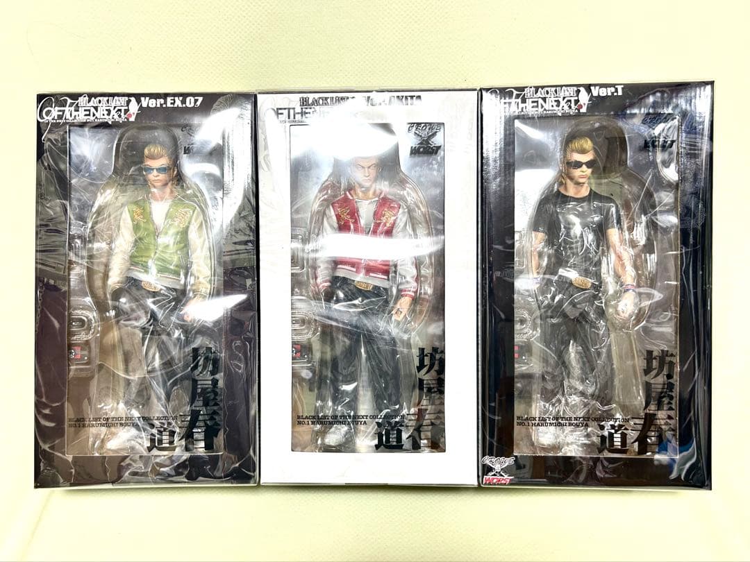 クローズ BLACK LIST OF THE NEXT 坊屋春道 フィギュア3体