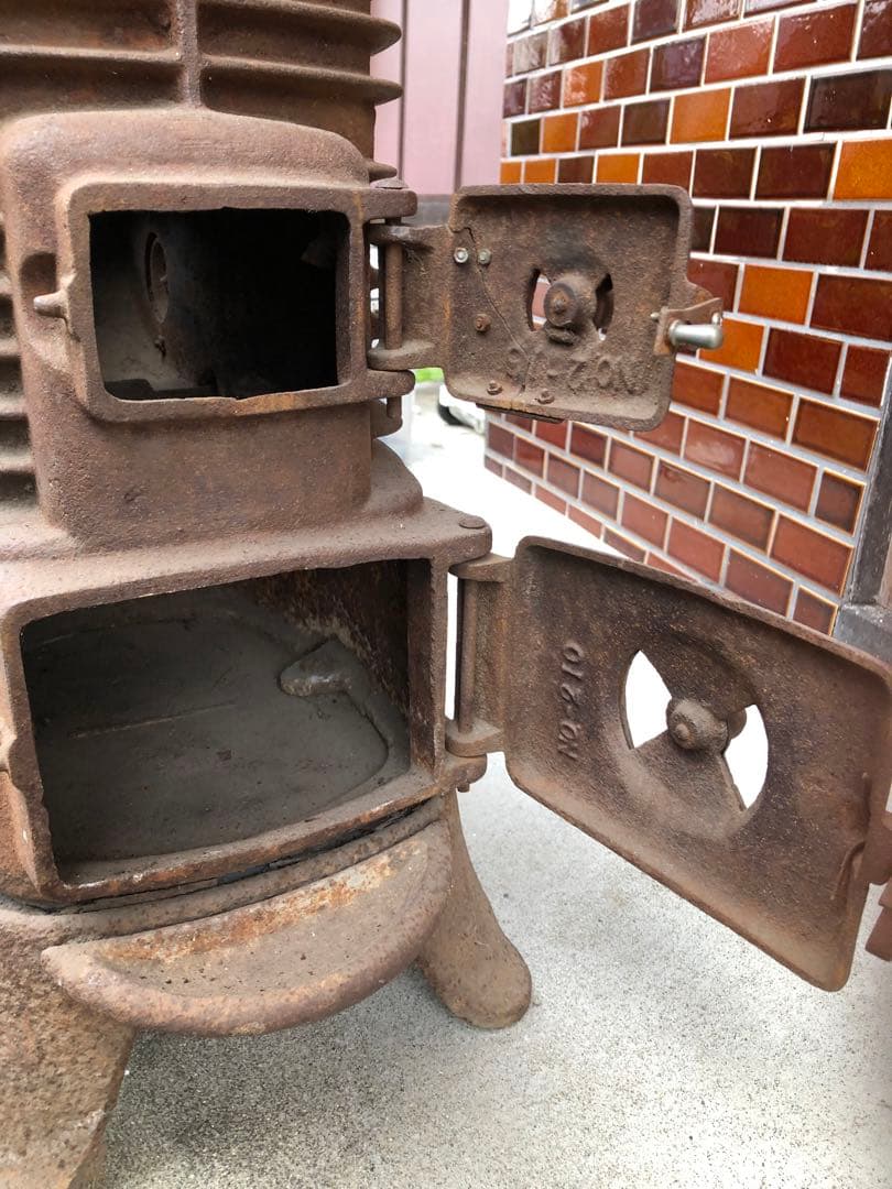 ヤクシン 石炭 薪 ストーブ レトロ YAKUSHIN