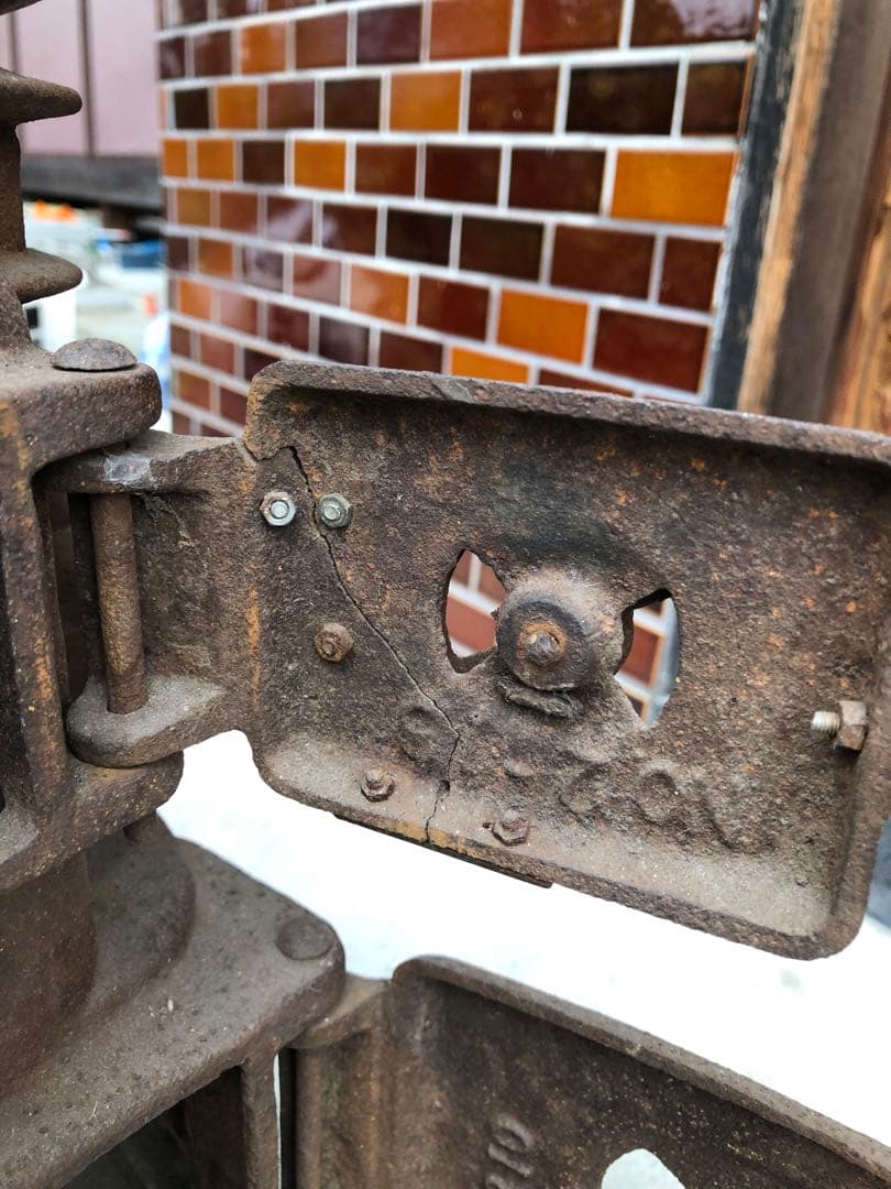 ヤクシン 石炭 薪 ストーブ レトロ YAKUSHIN