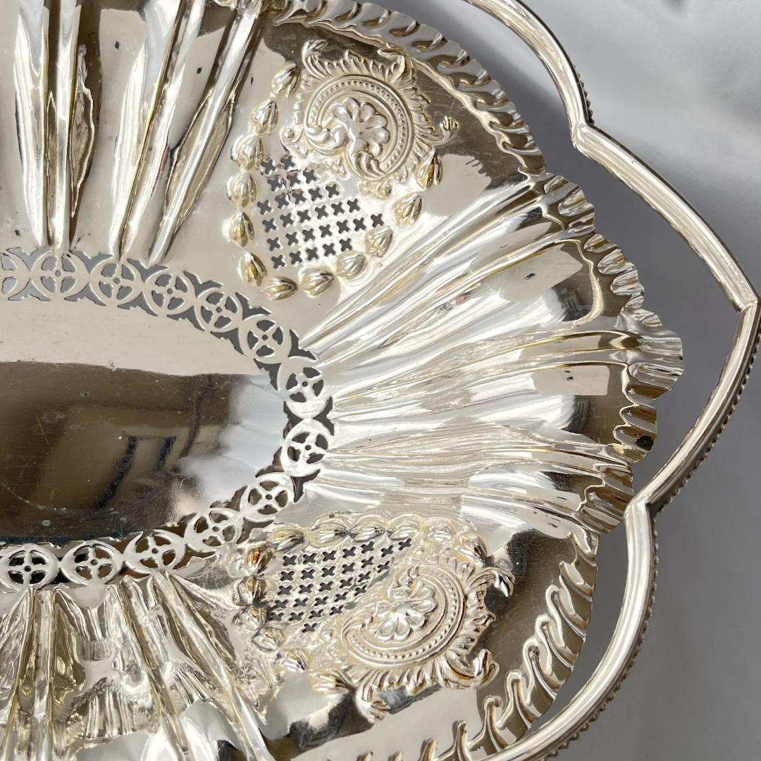 【Cooper Brothers】 ビクトリアンのフルーツスタンド バスケット