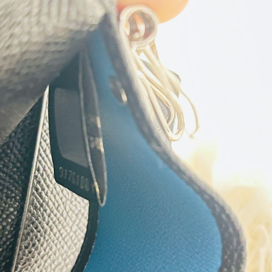 ✨極美品✨ BVLGARI キーケース レザー 6連 キーリング ブラック 男女