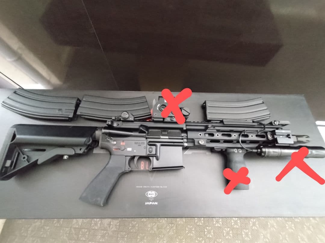 次世代電動ガン　HK416デルタカスタム