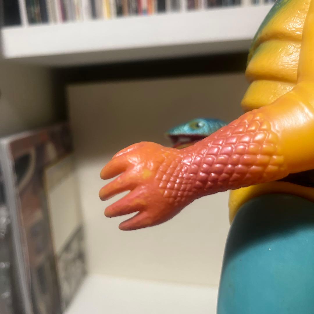 旧バンダイ製 コブラ男 キングサイズ 美品 ソフビ フィギュア 怪人