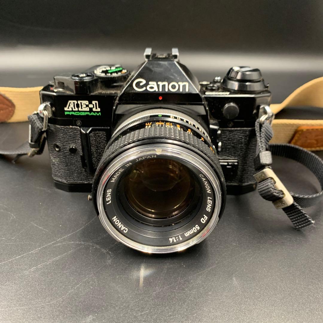 CANON AE-1 program FD 50mm 1:1.4 現状品