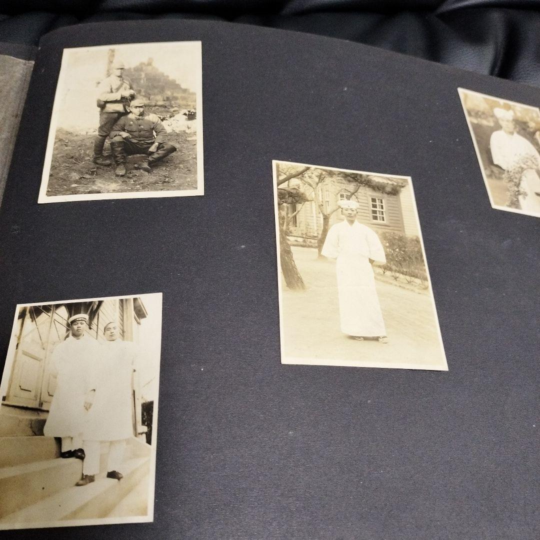 旧日本軍 軍人 戦前 戦時中 白黒写真集 アルバム 骨董