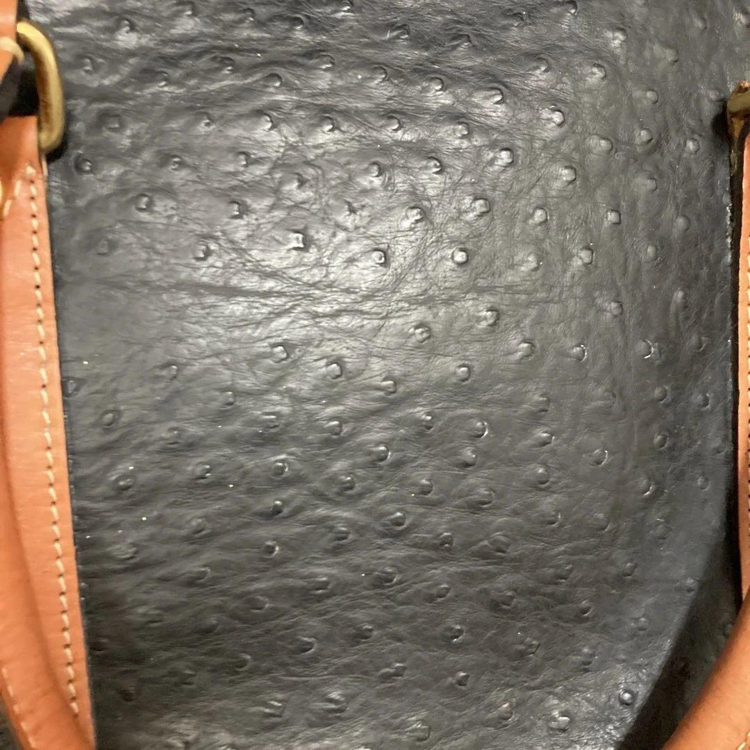 Bellespassé 黒 レザー ボストンバッグ