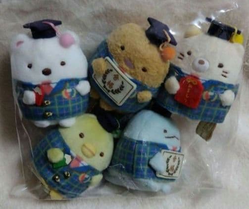 すみっコぐらし　すみっコ検定2025 ☆てのりぬいぐるみ5体セット☆受験者限定品