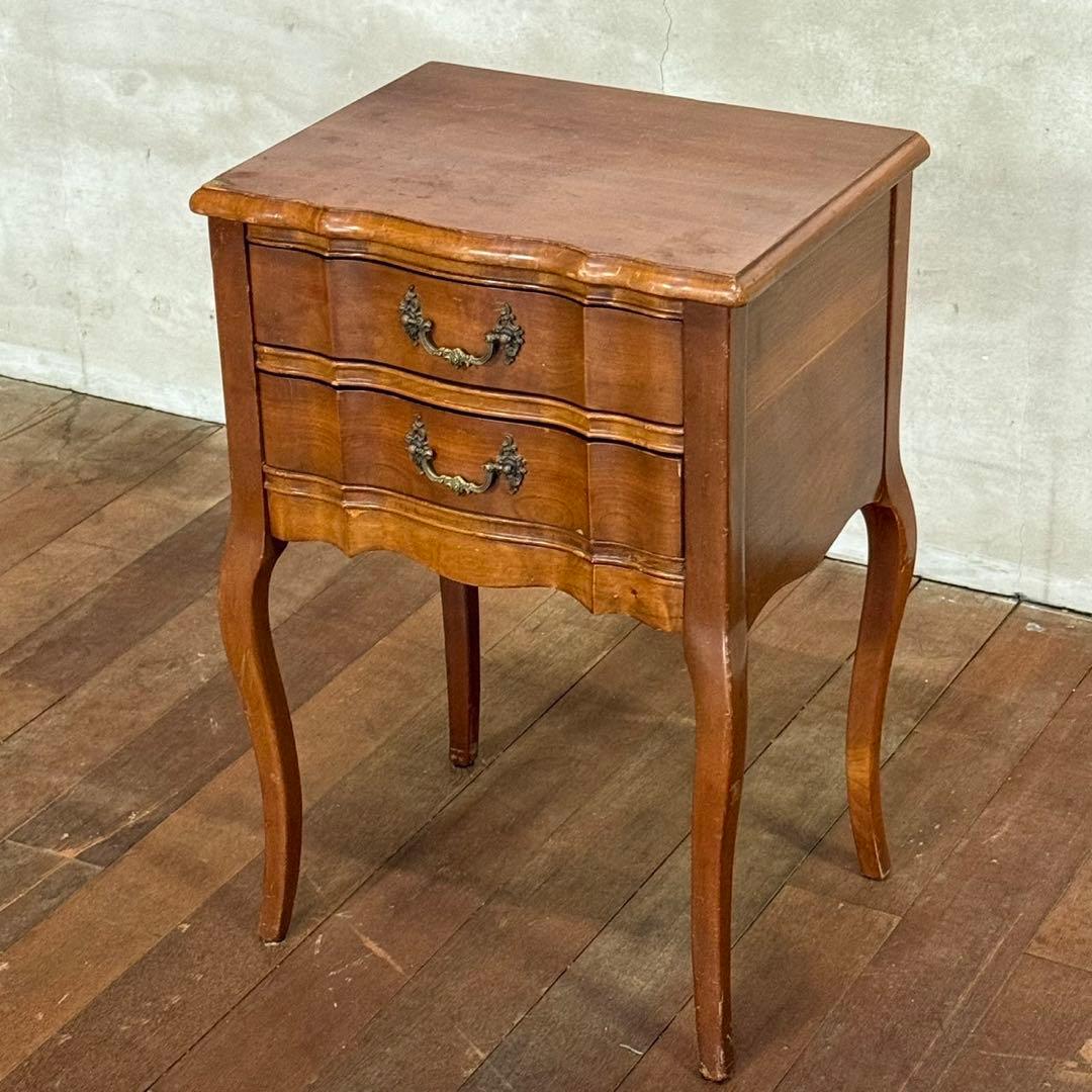 H15K5 2300 CHERRY NIGHT STAND 猫脚 ナイトスタンド