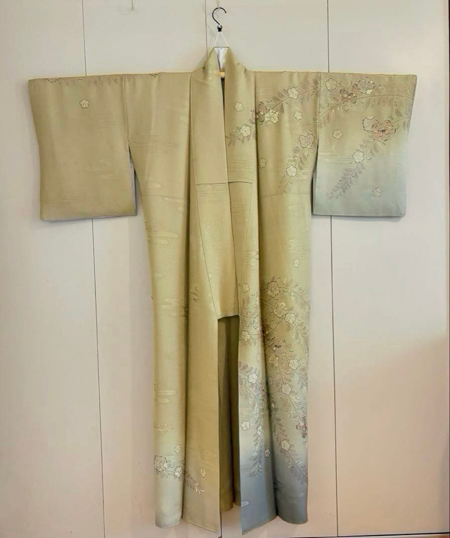 高級着物④訪問着 スワトウ刺繍