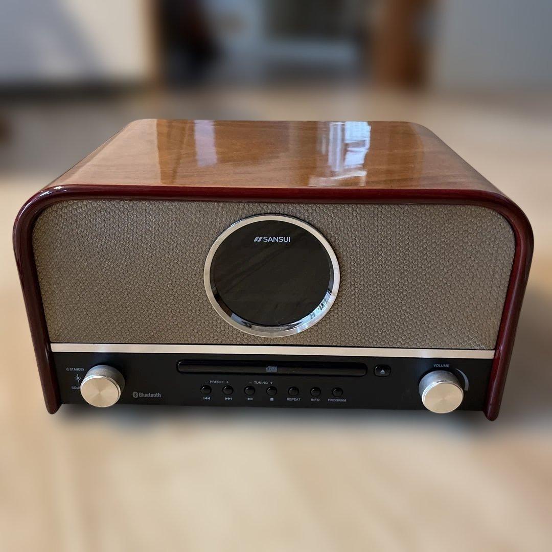 SANSUI SMS-800BT CDステレオシステム