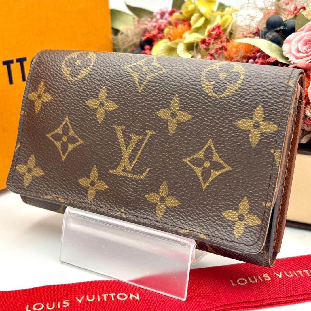 新型 ルイヴィトン モノグラム ポルトフォイユ トレゾール 財布 L字ファスナー