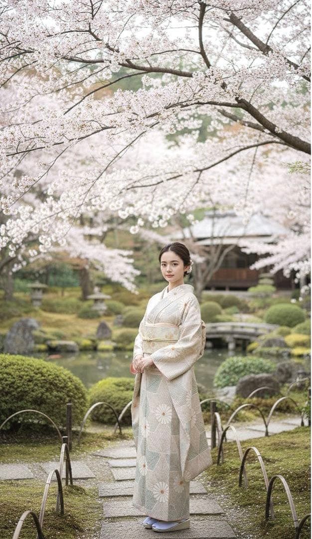 振袖セット　淡い