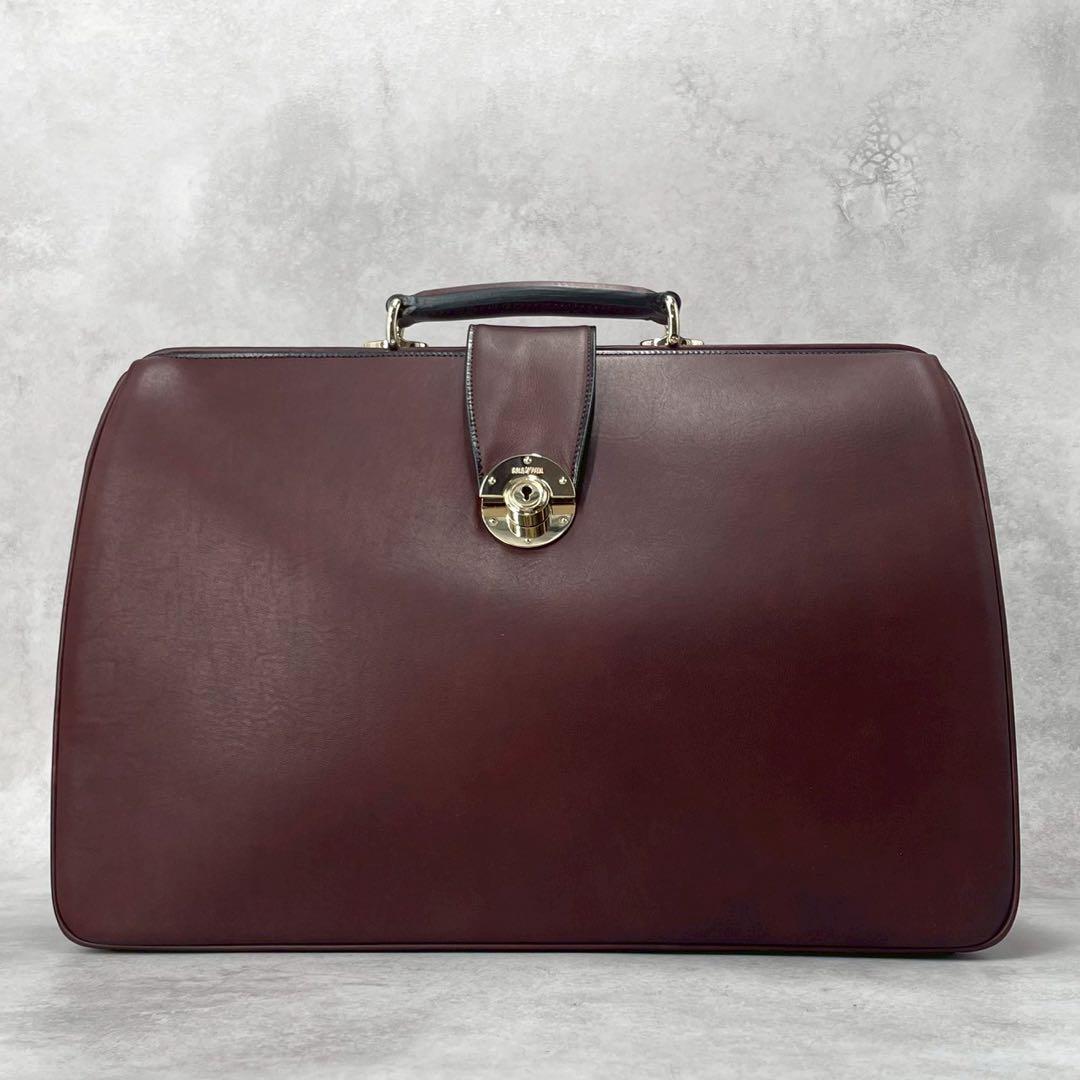 専用【未使用級】ゴールドファイル ダレスバッグ ビジネスバッグ 大容量 ブラウン