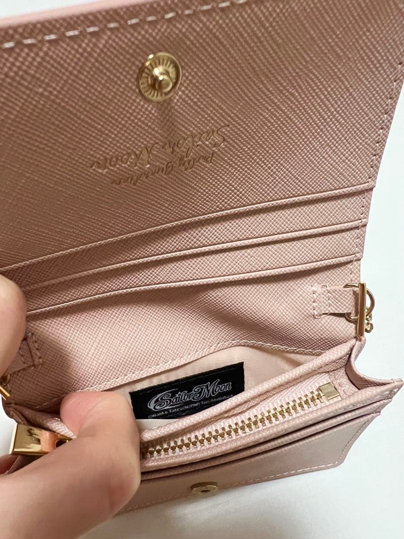 美少女戦士セーラームーン コズミックハートコンパクト 財布 ピンク