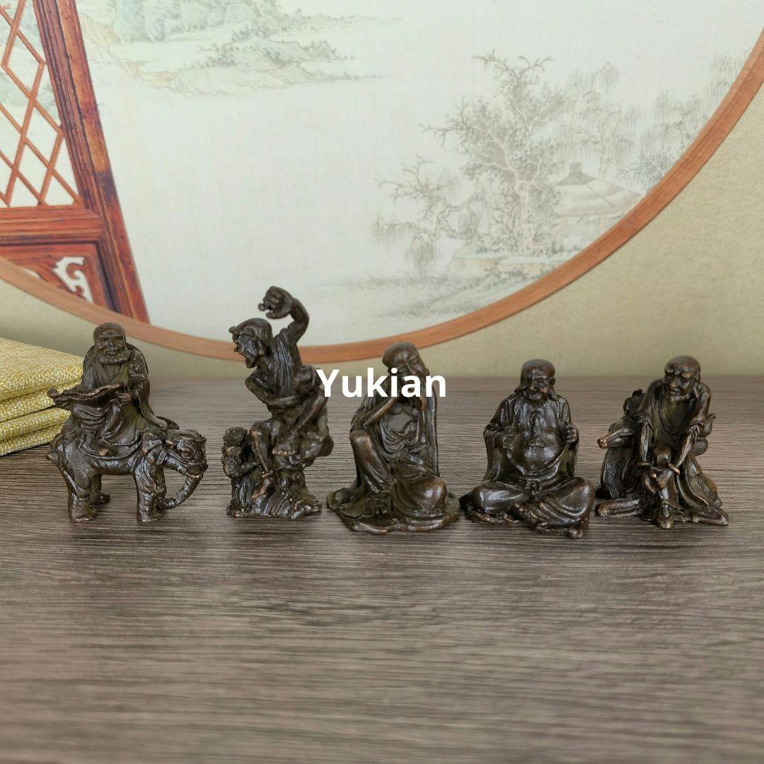 十八羅漢 銅仏 仏像 銅器 装飾品 工芸品 美術品 置物