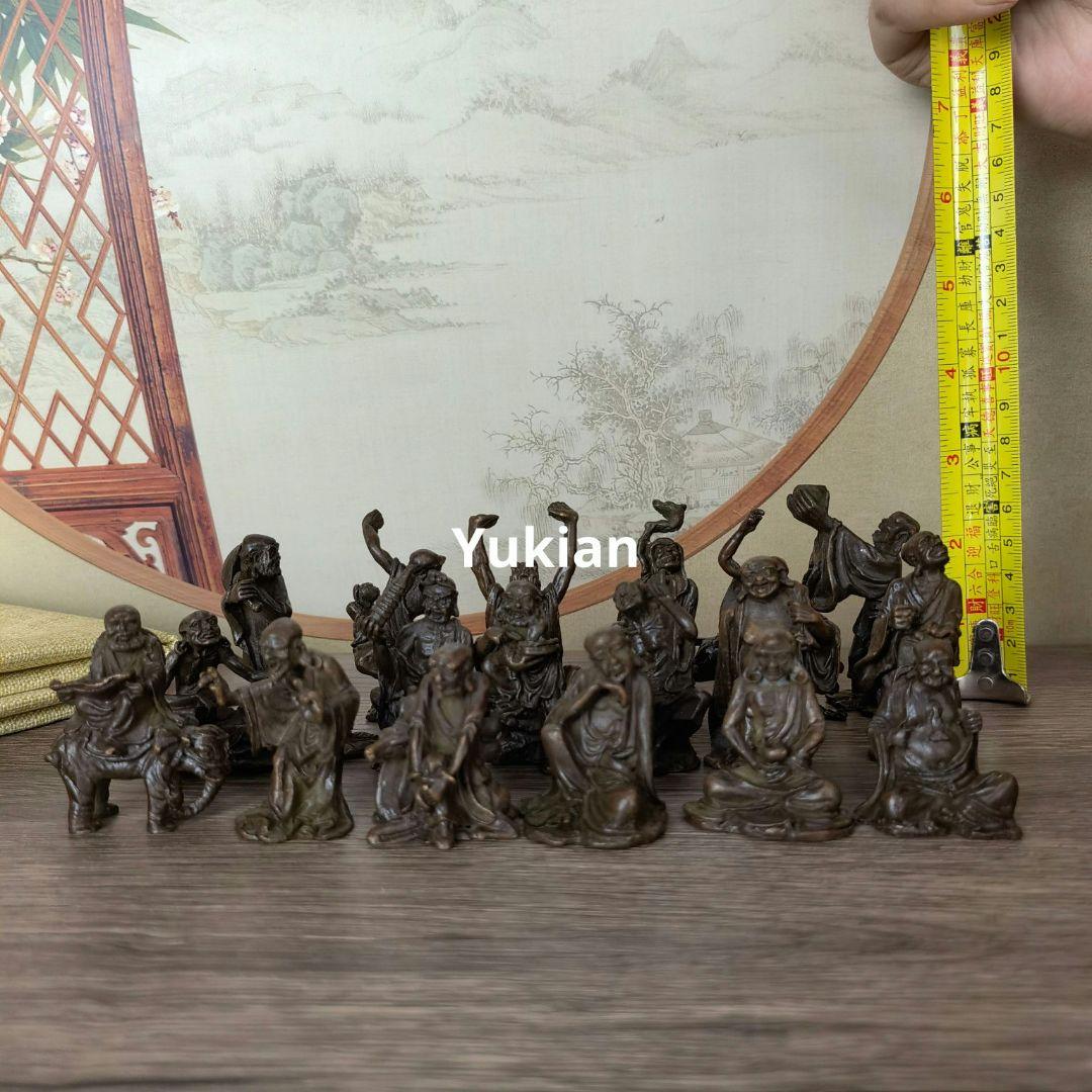 十八羅漢 銅仏 仏像 銅器 装飾品 工芸品 美術品 置物