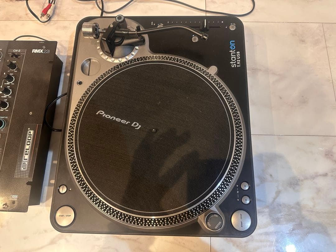 T*s様 【最安値】DJセット　ターンテーブルDJミキサー　2台セット　dj 趣