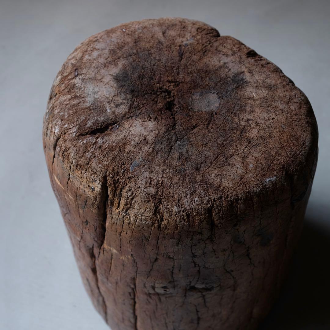 東南アジア 古い木鉢　臼 こね鉢 プランター オブジェ 古道具 アンティーク