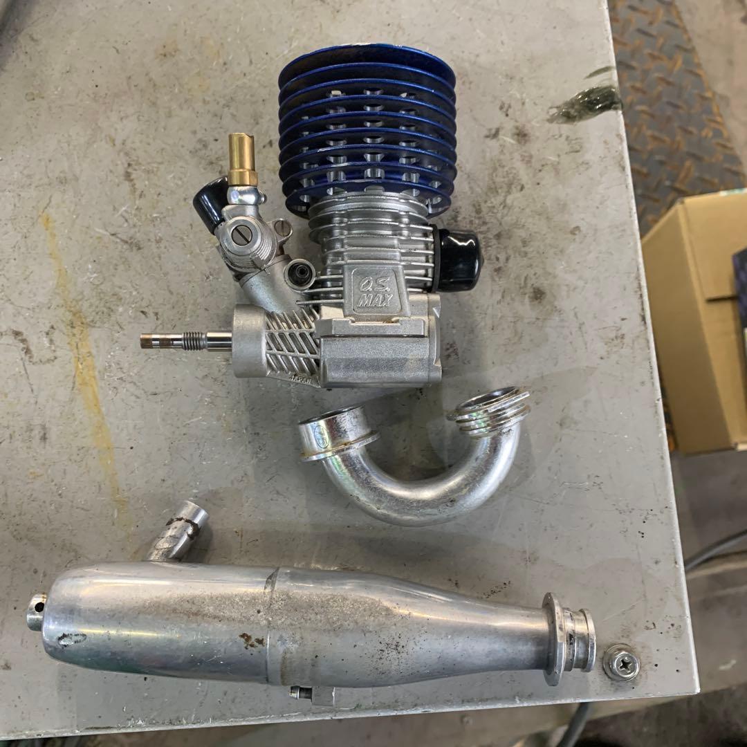 OS MAX 21 エンジン 青