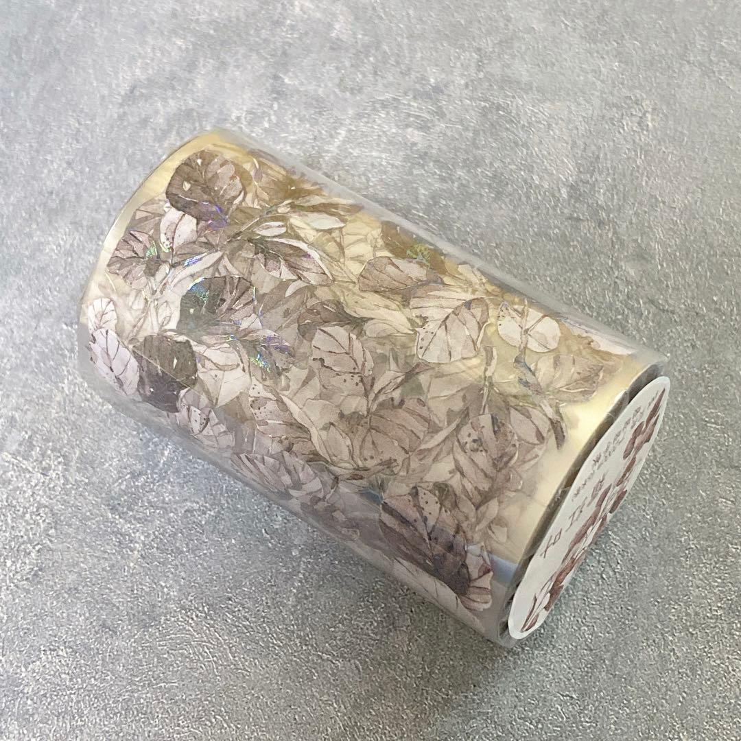 呦呦呦手帐《霜红叶》海外マスキングテープ　マステ 【1724】