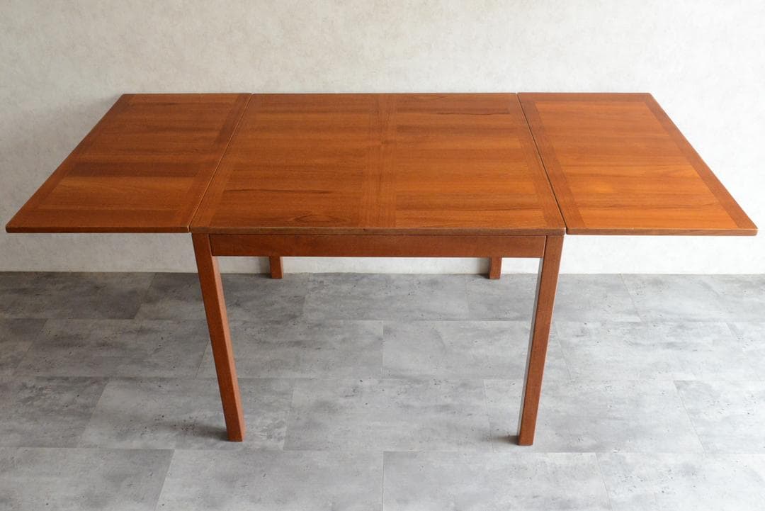 デンマーク 北欧ヴィンテージ バタフライ　エクステンション　ダイニングテーブル