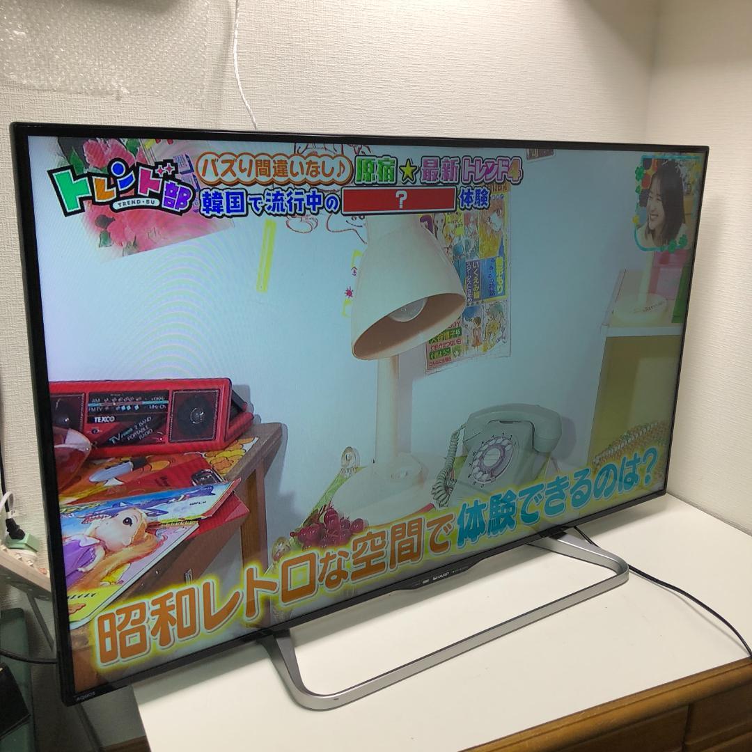 SHARP 50インチ　液晶カラーテレビ　LC-50W20 美品 250524-
