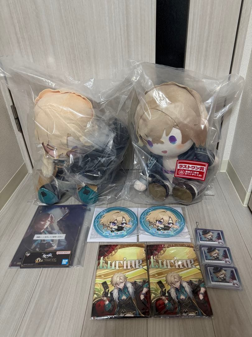 崩壊スターレイル スタレ 一番くじ ぬいぐるみ アベンチュリンセット