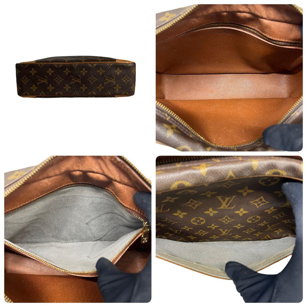 【鑑定済】ルイヴィトン　トロカデロ 30　モノグラム　ショルダーバッグ　ブラウン