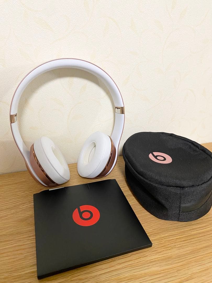 Beats Beats Solo3 ワイヤレスヘッドホン　ローズゴールド