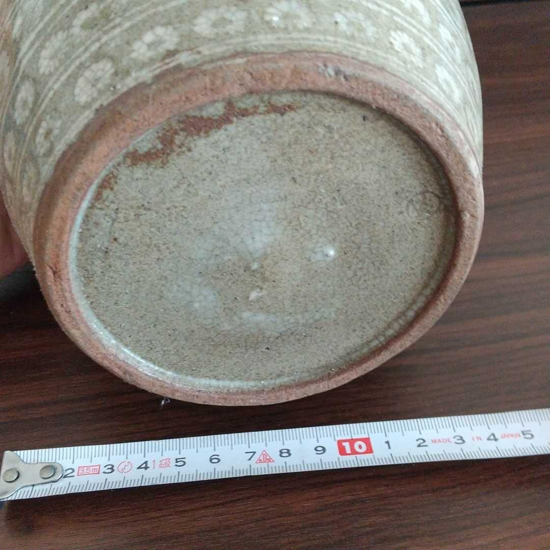 茶道具 三島水指 木箱入り 骨董品 アンティーク